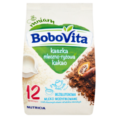 Bobovita Kaszka mleczno-ryżowa kakao po 12 miesiącu