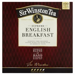 Sir Winston Tea Supreme English Breakfast herbata czarna (100 torebek)