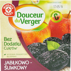 Douceur du Verger Przecier jabłkowo-śliwkowy bez cukry