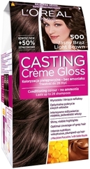 L'Oréal Paris Casting Creme Gloss Farba do włosów 500 Jasny brąz