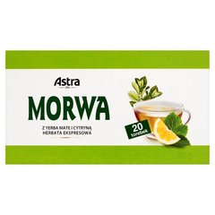 Astra Herbata ekspresowa morwa z Yerba Mate i cytryną