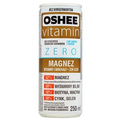 Oshee Vitamin Zero Magnez Napój gazowany o smaku jagód acai miechunki peruwiańskiej