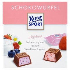 Ritter Sport Joghurt Czekoladki mleczne nadziewane (22 sztuki)