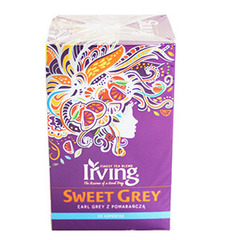 Irving Sweet Grey Earl Grey z pomarańczą Herbata czarna aromatyzowana (20 torebek)