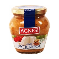 Agnesi Sos Pesto Alla Siciliana z serem Ricotta i orzechami