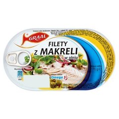 Graal Filety z makreli w oleju