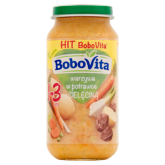 Bobovita Warzywa w potrawce z cielęciną 1-3 lata