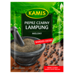Kamis Specialite Pieprz czarny lampung mielony bardzo ostry