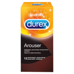 Durex Arouser Prezerwatywy 12 sztuk