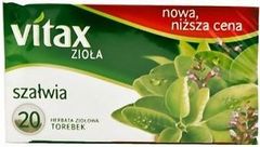 Vitax Zioła Szałwia Herbatka ziołowa 24 g (20 torebek)