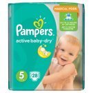Pampers Active Baby-Dry rozmiar 5 (Junior), 28 pieluszek