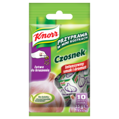 Knorr Przyprawa w mini kostkach Czosnek 35 g (10 mini kostek)