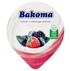 Bakoma Premium Gold Jogurt z owocami leśnymi