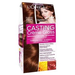 L'Oréal Paris Casting Crème Gloss Farba do włosów 554 Ognista czekolada