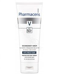 Pharmaceris V - Viti Melo Day Ochronny krem dla skóry z problemem bielactwa do twarzy i ciała na dzień