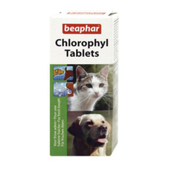 Beaphar Chlorophyll Tablets - tabletki neutralizujące zapach z pyska
