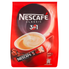 Nescafé 3in1 Classic Rozpuszczalny napój kawowy 180 g (10 x 18 g)