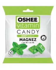 Oshee Vitamin Candy Mint Karmelki twarde o smaku miętowym Suplement diety