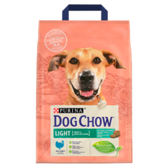 Dog Chow DOG CHOW Light Adult Karma z indykiem 2,5 kg