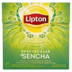 Lipton Spectacular Sencha Herbata zielona aromatyzowana 36 g (20 torebek)