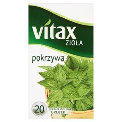 Vitax Zioła Pokrzywa Herbata ziołowa 30 g (20 torebek)