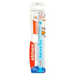 Elmex Szczoteczka do zębów do nauki szczotkowania dla dzieci 0-3 lat miękka + Pasta do zębów 12 ml
