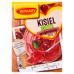 Winiary Kisiel z cukrem wiśniowy smak