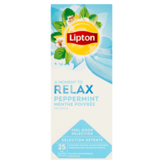 Lipton Herbatka ziołowa mięta pieprzowa 40 g (25 x 1,6 g)