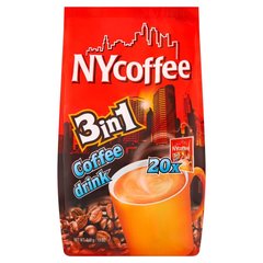 NYCoffee 3in1 Rozpuszczalny napój kawowy w proszku 360 g (20 saszetek)