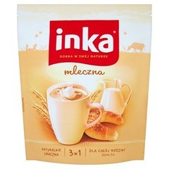Inka Napój na bazie rozpuszczalnej kawy zbożowej z mlekiem