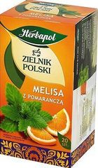 Herbapol Zielnik Polski Melisa z pomarańczą Herbatka ziołowo-owocowa 35 g (20 saszetek)