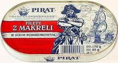 Pirat  Filety z makreli w sosie pomidorowym