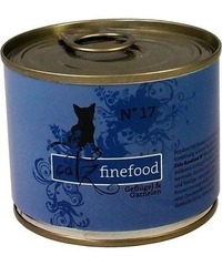 Catz Finefood Catz Finefood N.17 Drób i Krewetki  200g puszka