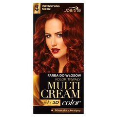 Joanna Multi Cream Color Farba do włosów 44 Intensywna miedź