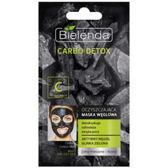 Bielenda Carbo Detox Oczyszczająca maska węglowa cera mieszana i tłusta