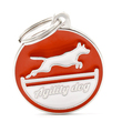 Agility Dog Red - adresówka dla psa