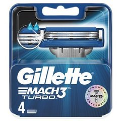 Gillette Mach3 Turbo Ostrza wymienne do maszynki do golenia