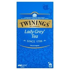 Twinings Lady Grey Czarna herbata z aromatem owoców cytrusowych  (25 torebek)
