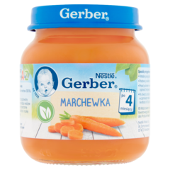 Gerber Marchewka po 4 miesiącu