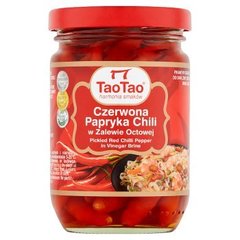 Tao Tao Czerwona papryka chili w zalewie octowej