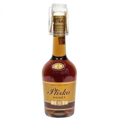 PLISKA Brandy miodowa + kieliszek 