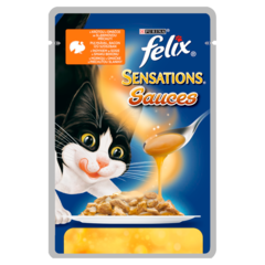 Felix Sensations Sauces Karma dla kotów z indykiem