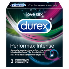 Durex Performax Intense Prezerwatywy 3 sztuki
