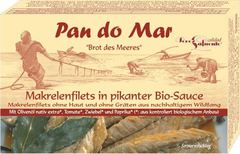 PAN DO MAR Filety z makreli w oliwie z oliwek BIO
