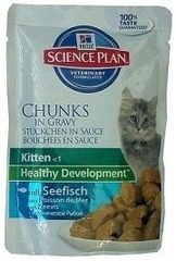 Hill's Science Plan Hill's Science Plan Feline Kitten Healthy Development saszetka 85g  ryba morska