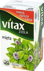 Vitax Zioła Mięta Herbata ziołowa (20 torebek)