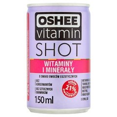 Oshee Vitamin Shot Witaminy i minerały Napój niegazowany o smaku owoców egzotycznych