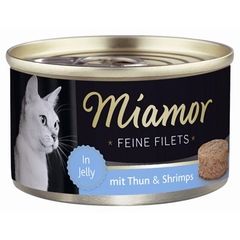 Miamor Feine Filets Tuńczyk i krewetki karma dla kota