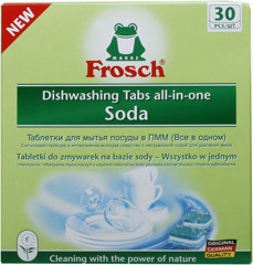 Werner&Mertz Frosch tabletki do zmywarek na bazie sody/600g