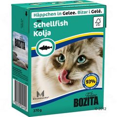 Bozita Schellfisch- karma dla kota z dorszem w galaretce, karton